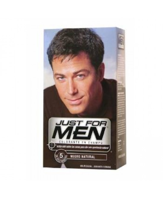 Just For Men Shampoo Colorante Colore Nero 30ml Zfarmacia